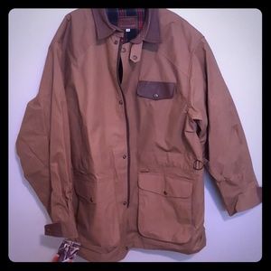 Moolah oilskin field coat